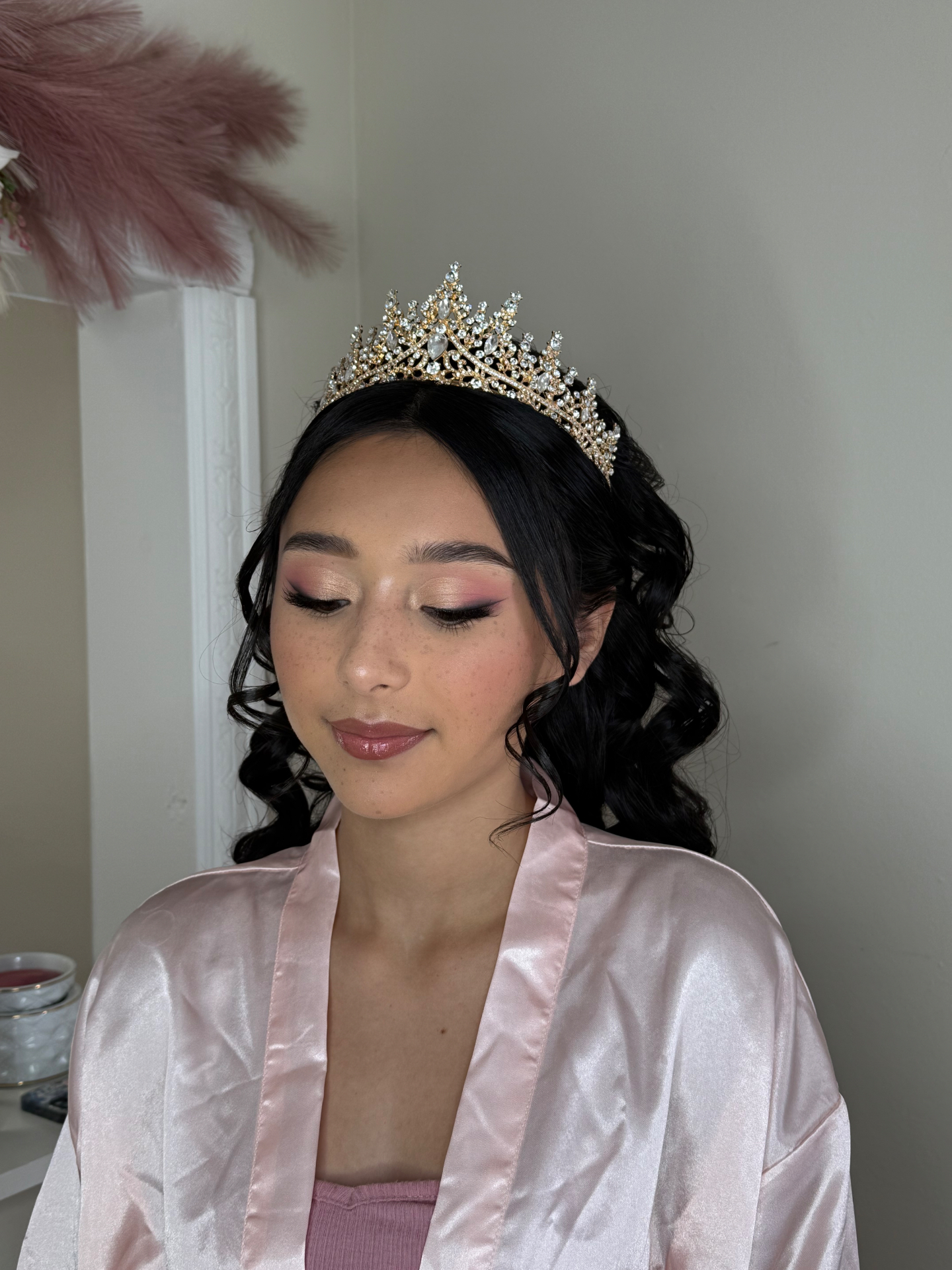 Quinceañeras makeup look 2 by House of Glam Makeup Studio, El Paso, TX