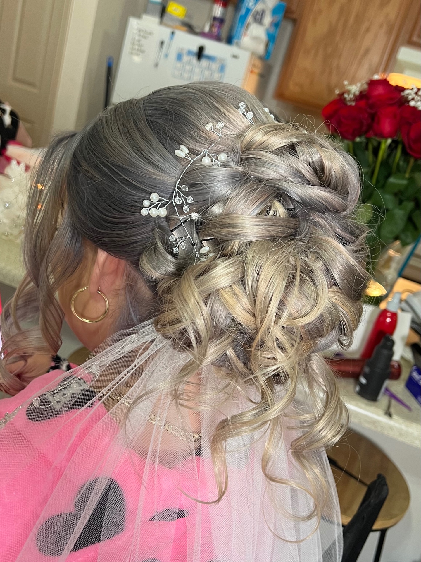 Hair Styling makeup look 3 by House of Glam Makeup Studio, El Paso, TX