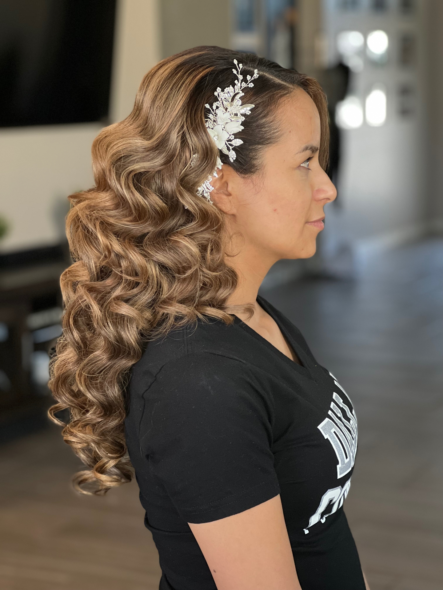 Hair Styling makeup look 4 by House of Glam Makeup Studio, El Paso, TX